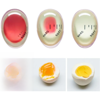 1PC Egg Timer Kitchen Boiled Egg Timer Creative Egg Cooked Spotter