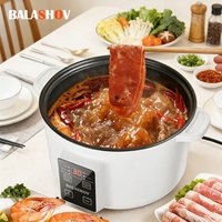 Elektryczny, wielofunkcyjny garnek 3.5L do gotowania, inteligentny, nieprzywierający, do użytku domowego, do kuchni i jako urządzenie domowe, garnek do ryżu, wersja EU.