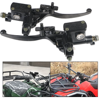 AliExpress NONE For Universal 50cc-250cc Dirt Bike ATV Four-wheel Left Right Cylinder Hydraulic Brake Lever Motorcycle Clutch Lever Pump