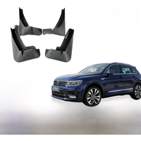4Pcs Car Mudflaps Front Rear Mud Flaps Mudguards Splash Guards Fender Flares for Volkswagen VW Tiguan/Tiguan L 2017 2018 19-2020