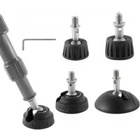 GSF34 GSF37 GSF50 GSF68 Rubber Camera Monopod Tripod Foot Pad 3/8 Inch Anti Slip Release Foot Pad For Tripod Monopod Leg