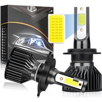 800W H7 H4 LED Car Headlight Bulbs COB Chips H1 H3 H8 H9 H11 9005 9006 9012 Mini Fog Lights Auto Headlamps Lamps 6000K White 12V