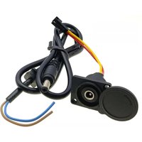 AliExpress HBXINTAO Electric Bicycle Charging Head Lithium Battery Output Line 36V/48V Round Male and Female Base Dc2.1 / 2.5 Charger Plug Socket