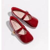туфли для девочки Non Slip Girl Shoes Leather Shoes 2023 Children Shoe for Girl Princess Flat Shoes Autumn Soft Soled Kid Shoes