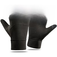 AliExpress NONE Winter Gloves Men Women Cycling Water-repellent Touch Screen Motorcycle Anti-Skid Reflective Warm Fleece Ski Sports Gloves
