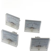 85c1 positive and negative ammeter DC milliammeter microammeter 25ua 50ua 100ua 200mA 300mA 5A 10AVoltmeter Amp Analog Meter