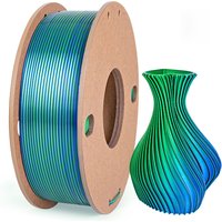 250g Silk PLA Filament 2 Color in 1 3D Printing Filament PLA 1.75mm PLA Silk 3D Printer Filament Fit Most FDM Printers