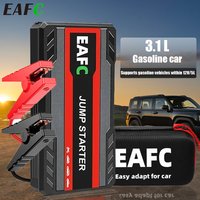 EAFC 600A Rozrusznik Samochodowy Nowa Wersja Power Bank do Rozruchu Samochodu Przenośny Awaryjny Booster 12V Urządzenie do Rozruchu Samochodu