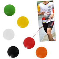 AliExpress NONE 4pcs Marathon Race Number Magnetic Race Bib Holders Running Fix Clips Number Belt Cloth Buckle Triathlon Run Cycling Accessories