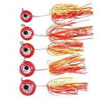 Tenya Tairaba Madai Jig Fishing Lure Kabura Saltwater Jigs Head Bait Shrimp Rubber Skirt Artificial Bass Pike Fishing Big Bait