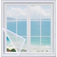 UV Resistant Polyester Window Screen, Non-Magnetic Fly Net for Home/Balcony - Child-Safe & Washable