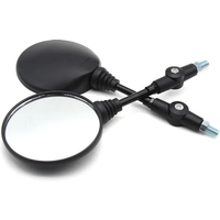 AliExpress NarzrIe 2pcs Foldable Round 10MM Scooter Rear Mirror for KTM Mirror Motocross Accessories for Bike Rearview Motorcycle Mirrors