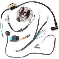 AliExpress NONE New Motorcycle 4 Stroke Wire Harness Wiring Loom CDI Coil For 50-125cc Kick Start Dirt Pit Bike