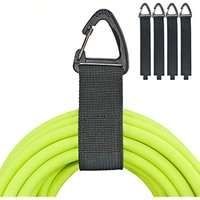 10/5PCS Cord Organizer Holder with Triangle Buckle Wire Manager Power Cord Management Nylon Heavy Cord Storage Straps for Cables