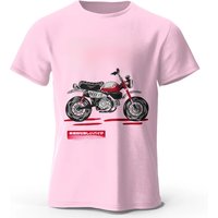 AliExpress BOLF Vintage Motorcycle Sketch T-Shirt 100% Cotton Hand Drawn Bike Graphic Tee for Men and Women Retro Biker Style