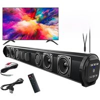 Portable Super Powerful Sound Bar Wireless Bluetooth Speaker Surround Stereo Home TV Sound Box Subwoofer FM Radio Caixa De Som