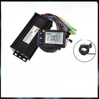 AliExpress JRAHK 1000W-2000W 36V-72V BLDC Electric Bike Sine Controller Accessories Electric Scooter Controller + Large Screen Display Kit