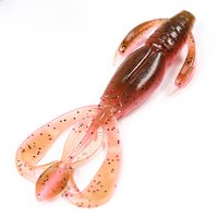 PEAK Floating Craws Soft Lures 60mm/8pcs Fishing Lures shrimp Lobster Soft Plastic Lure Fishing Lures