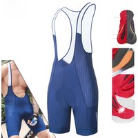 AliExpress X-TIGER Blue Pro Men's Cycling Bib Shorts Bretelle Cyclist MTB Road Tights Bicycle Clothing ST-MULTI Cushion For 7 Hours Riding