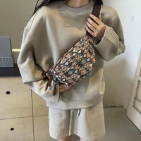 Bohemia Belt Waist Bags for Women Fashion Fanny Pack Female Banana Waist Pack Hip Purse Shoulder Crossbody Chest Bag Pocket