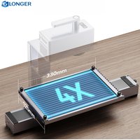Kit d'extension d'origine pour machine à graver LONGER NANO 6W 12W PRO DUO, accessoires pour une zone de travail plus grande, 120*330mm