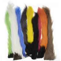 Vtwins Nature Spirit Calf Tails Kip Tails Fly Tying Tail and Fur for Fly Tying Royal Wulff Parachute Adams Hex Streamer Salmon