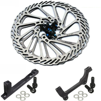 AliExpress NONE G3 Bicycle Brake Rotor 160/180/203mm Bike Hydraulic Disc Brake Rotors Stainless Mtb Rotor with PM IS Adapter Bike Accessories