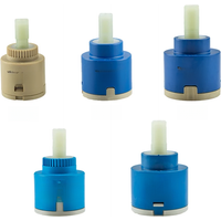 Faucet Valve Core Kitchen Basin Hot And Cold Water Faucet Ceramic Valve Core 30/35/40MM Shower Mixing Valve Core Accessories