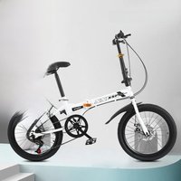 AliExpress OLOME Chase 20 Inch Folding Variable Speed Light Portable Male And Female Children College Students Adult Bicycle Pedal Bicycle