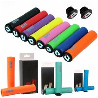 AliExpress ODI MTB Handlebar Grips Mountain Bicycle Folding Bike Cover Ultralight Anti Slip Silica Gel Foaming Including Plug Bicycle Parts