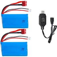 7.4V 1300mAh 10C Lipo battery with T-Type plug for Meizhi 2856 high speed RC truck toys accessory 7.4 V 2S li-ion toys battery