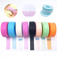 1 Roll black Medical Silicone Tapes Eyelash Extensions Supplies Waterproof Breathable Prevent Allergy Color Tape Makeup Tools