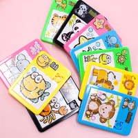 10Pcs Cartoon Animal Jigsaw Puzzles Early Educational Developing Toy for Kids Birthday Party Favors Pinata Filler School Reward