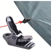 10pcs of outdoor tent clips, tent hooks, and circular clips are used to secure waterproof tarpaulins and sunshades