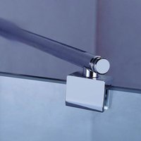 Sturdy 304 Stainless Steel Support Rod For Shower Panel Hardware Frameless Fixed Shower Door Brackets Bathroom Fixture