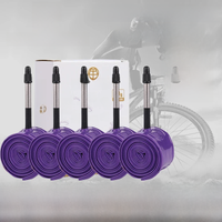 AliExpress OFFBONDAGE Ultralight 70/95g Bike Inner Tube 26 27.5 29 Road MTB Bicycle TPU Tire 45mm Length French Valve Super Light