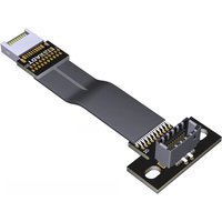 USB3.1 GEN2 Type-E to Type-E extension cable Internal USB 3.1 E Type male to female motherboard with screw holes ADT LINK