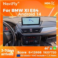 NaviFly EU lager NEUE Android 14 Auto Drahtlose Carplay Für BMW X1 E84 2009-2015 GPS 2 Din Auto radio intelligente system Autoradio