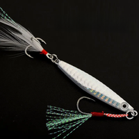 Sea Fishing Slow Jig Metal Jigging Spoon 3D Print Laser Artificial Bait Boat Fishing Jig Lures Super Hard Fishing Lures