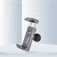 AliExpress FANAUE Aluminum Alloy Motorcycle Bicycle Phone Clamp Holder Accessories 360° Rotation with 1 Inch Ball for RAM Mount