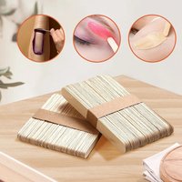 Wooden Waxing Stick Disposable Wax Bean Wiping Wax Tool Disposable Hair Removal Beauty Body Beauty Tool Uñas Nail Charms