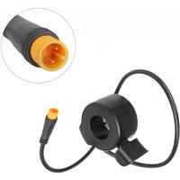 AliExpress NONE 3 Pin Waterproof Connector 130X Thumb Throttle Accelerator For Bafang BBSHD 36V 48V Electric Bike Finger Control Throttle