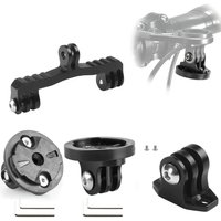 AliExpress NONE Bike Camera Mount Holder Bracket Adapter Cycling Front Light Bracket Camera Stand Bike Computer Holder Adapter for Garmin Gopro