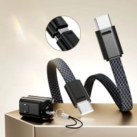 elough 60W Type C to Type C Cable PD Cable Type C to Lightning Cable for iPhone Samsung Xiaomi Short Wire