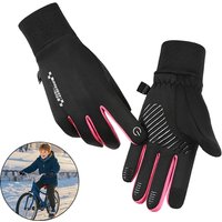 AliExpress NONE Winter Children's Gloves Padded Warm Wind Cold Riding Gloves Touch Screen Non-slip Waterproof Ski Gloves Outdoor Sports Gloves