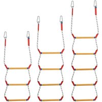 Boat Rope Ladder Swim Ladder,Boat Ladder Extension Resin Ladder Marine Rope Ladder Climbing Ladders for Kayak Inflatable Boat