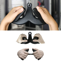 Exercise Bars Fitness Lat Pull Down Bar For Home Gym Pulley Cable Machine Attachment Biceps Triceps Back Muscle Grip T/V-bar