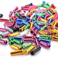 AliExpress NONE 30/50Pcs Bike Inner Cable End Caps Alloy Road Mountain Bikes Brake Tips Shift Cable End Crimps