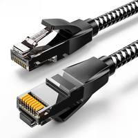 Samzhe Ca6 Ethernet Cable Cat 6 Gigabit High Speed 1000Mbps Internet Cable RJ45 Shielded Network LAN Cord for PC PS5 PS4 PS3