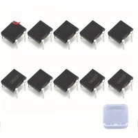 20PCS/lot DB207 Diode Bridge Retifica DIP-4 DB207S DIP4 2A 1000V Power Diode Rectifier Electronic Components